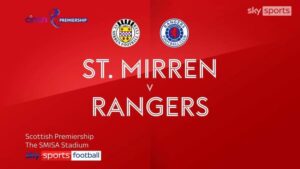 Read more about the article St Mirren 0-3 Rangers