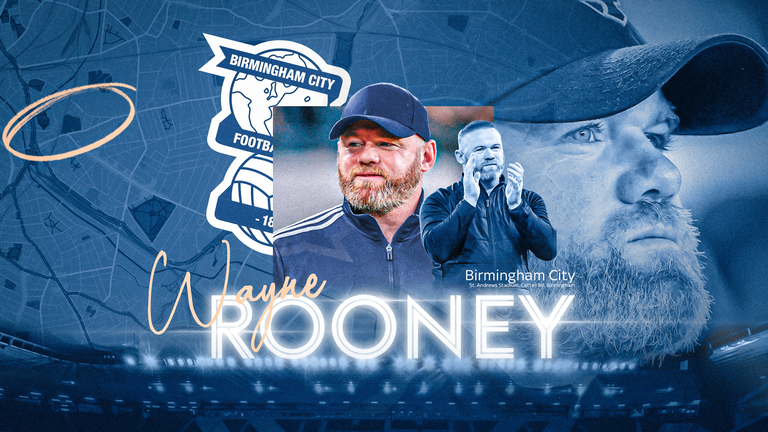 Wayne Rooney is the new manager of Birmingham City