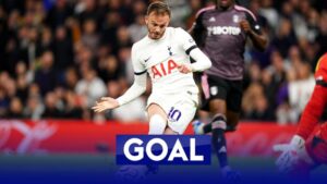 Read more about the article Spurs pounce on Fulham mistake as clinical Maddison doubles the lead