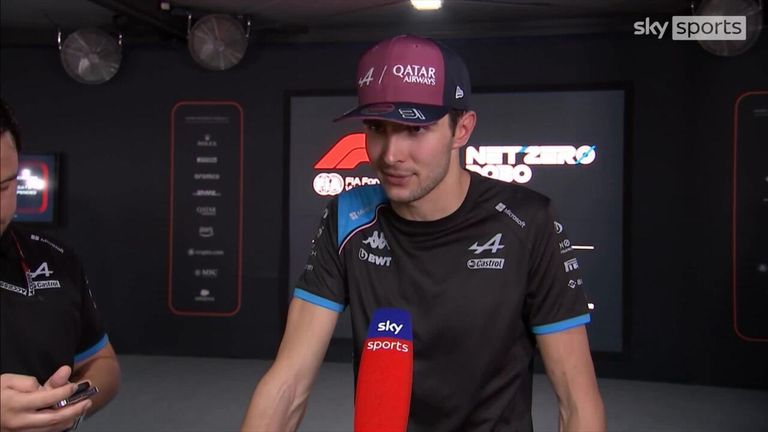 Esteban Ocon reveals he threw up in his helmet due to the extreme conditions during the Qatar Grand Prix