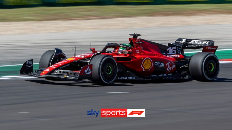 Charles Leclerc takes pole position for the United States Grand Prix after a dramatic qualifying that saw Max Verstappen end up sixth after his lap time was deleted.