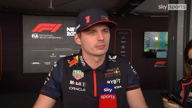 Red Bull driver Max Verstappen insists respect for all drivers is important after he was booed at the United States Grand Prix.