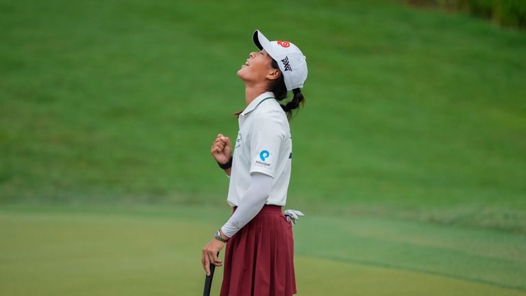 Celine Boutier takes victory at the LPGA Maybank Championship following an incredible nine-hole playoff with Atthaya Thitikul.