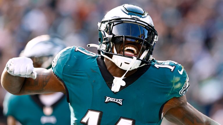 Philadelphia Eagles star wide receiver AJ Brown was initially drafted by the Tennessee Titans in the second round in 2019