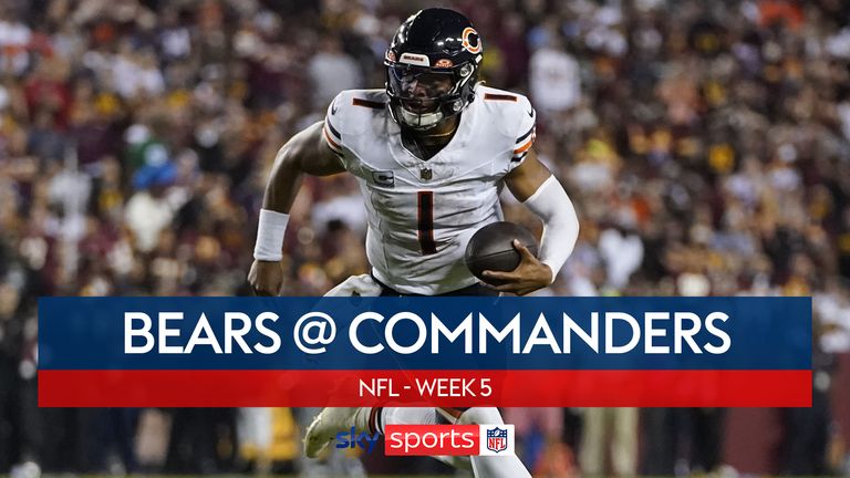 Highlights of the Washington Commanders taking on the Chicago Bears in Week Five of the NFL