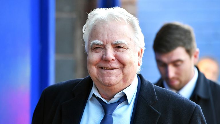 Everton chairman Bill Kenwright