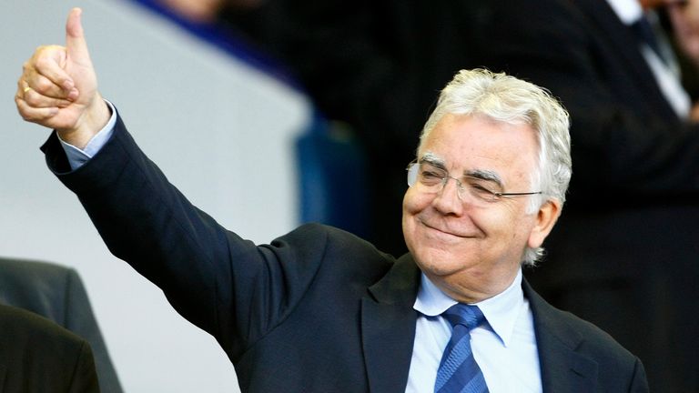 Everton chairman Bill Kenwright