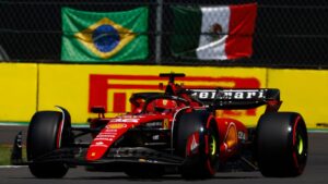 Read more about the article Mexico City GP Qualifying: Charles Leclerc takes pole as Ferrari seal shock one-two in chaotic session