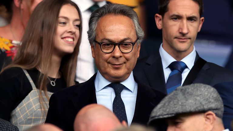 Everton&#39;s majority shareholder Farhad Moshiri