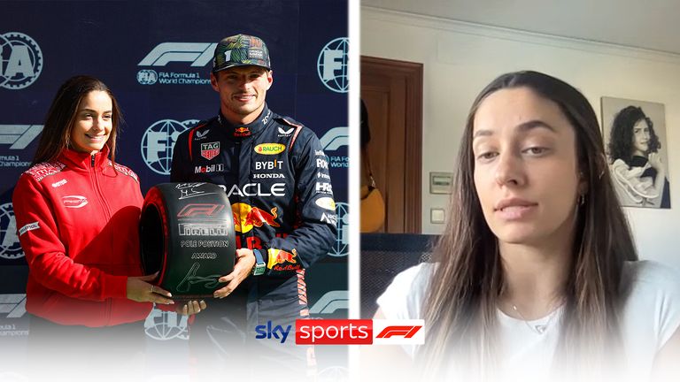 F1 Academy championship leader Marta Garcia believes the F1 Academy helps female drivers get into motorsport and be seen.