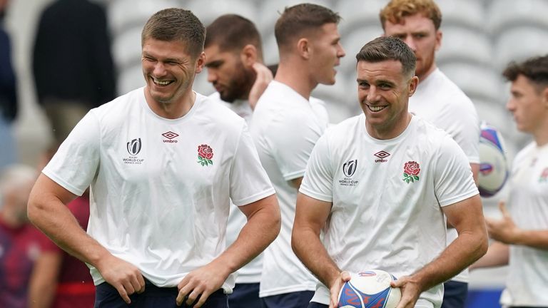 Owen Farrell and George Ford have both been named to start for England