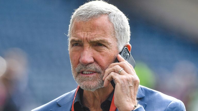 Graeme Souness before a FIFA World Cup Play-Off Semi Final between Scotland and Ukraine at Hampden Park