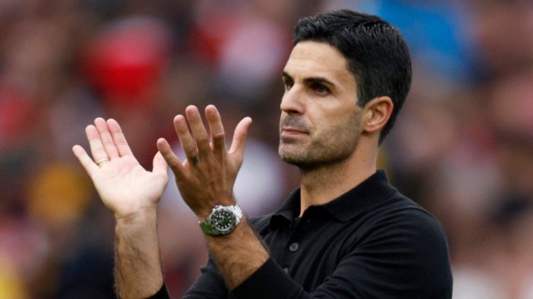 Arsenal&#39;s manager Mikel Arteta