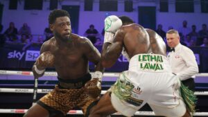 Read more about the article Highlights: Isaac Chamberlain dominates Mikael Lawal to win cruiserweight titles | Video | Watch TV Show