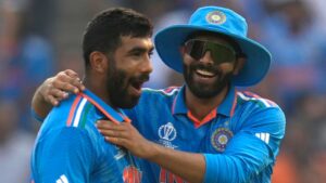 Read more about the article Cricket World Cup: Pakistan collapse vs India before Rohit Sharma powers hosts to three wins from three | Cricket News