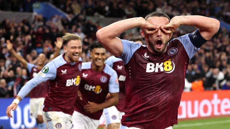 McGinn was yet again the toast of Villa Park