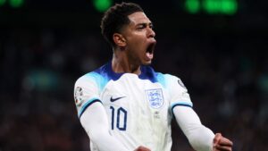 Read more about the article England player ratings vs Italy: Real Madrid midfielder Jude Bellingham stars as Kalvin Phillips struggles | Football News