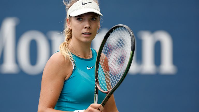 British No 1 Katie Boulter beat Diane Parry 6-4 6-0 in her first-round match at Flushing Meadows