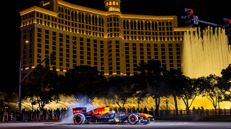 Formula 1 heads to Las Vegas in November