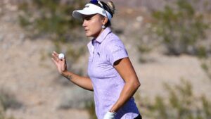 Read more about the article Shriners Children’s Open: Lexi Thompson one-over par on PGA Tour debut before darkness suspends opening round | Golf News