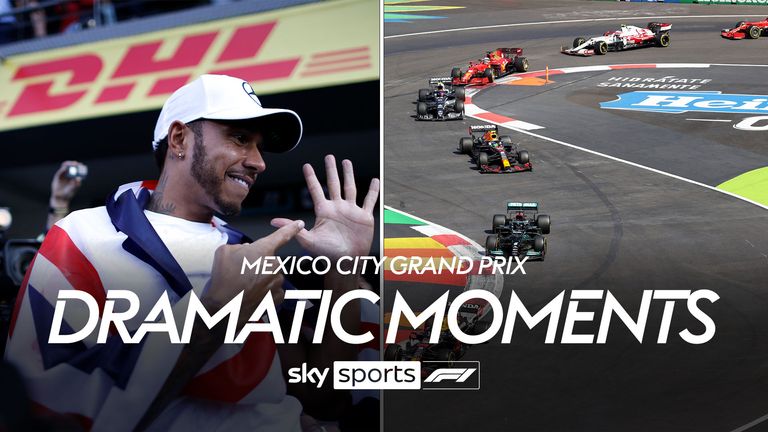 Look back at some of the most dramatic moments to have taken place at the Mexico City Grand Prix.