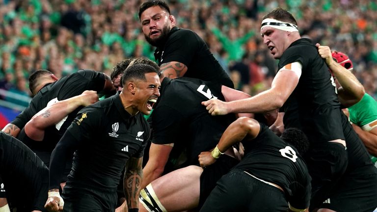 The All Blacks are heading to fourth straight Rugby World Cup semi-final