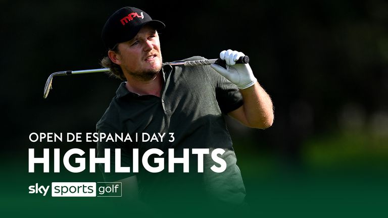 Highlights of the day three of the Open de Espana from the Club de Campo Villa de Madrid