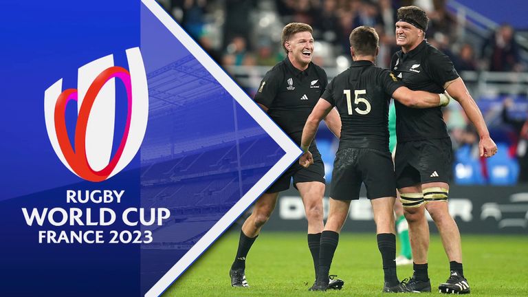 Take a look at the action from New Zealand’s epic win against Ireland and Argentina stunning Wales to reach the Rugby World Cup semi-finals