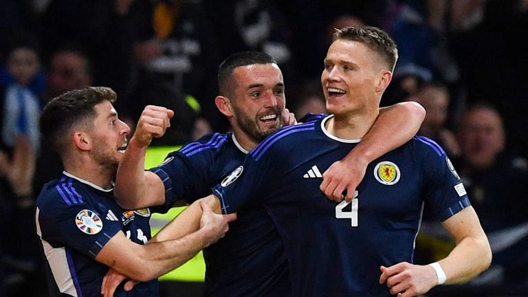 Scotland beat Spain in their last Euro 2024 qualifier 