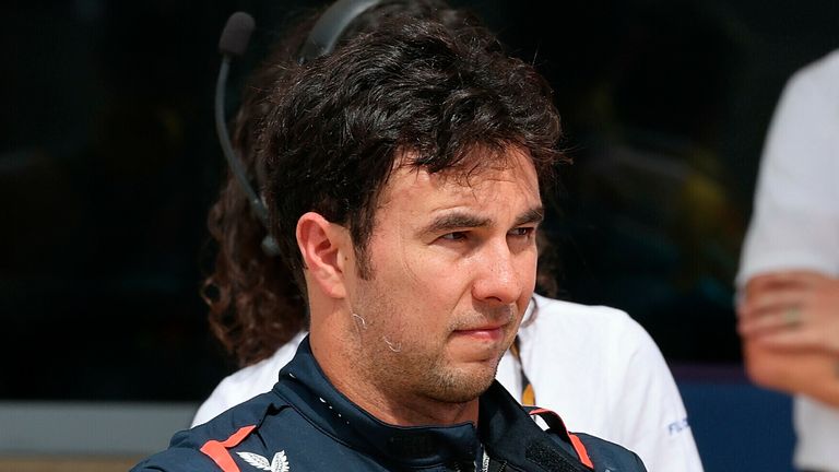 Sergio Perez enters his home race under heavy pressure