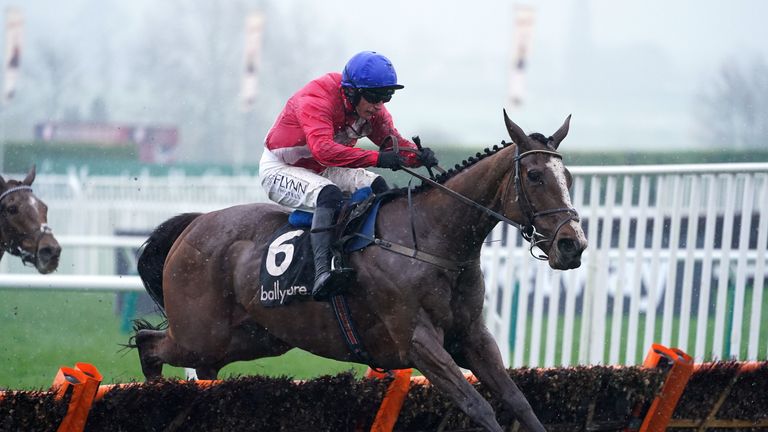 Sir Gerhard and Paul Townend win the Ballymore Novices&#39; Hurdle at Cheltenham