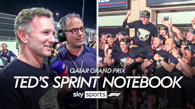 Sky F1’s Ted Kravitz reflects on a thrilling Sprint at the Qatar Grand Prix that saw Max Verstappen earn the points he needed to become world champion