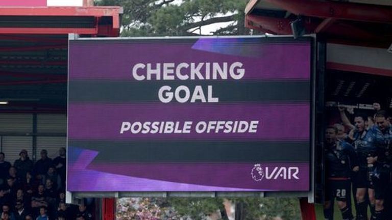 VAR screen