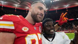 Read more about the article NFL Week Nine stats: Kansas City Chiefs beat Miami Dolphins in Germany to maintain international win streak | NFL News