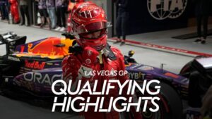 Read more about the article Highlights: Leclerc takes pole in eventful Las Vegas qualifying