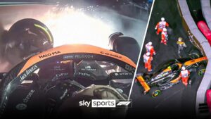 Read more about the article Lando Norris: How McLaren driver suffered huge accident at Las Vegas GP after first DNF of 2023 F1 season