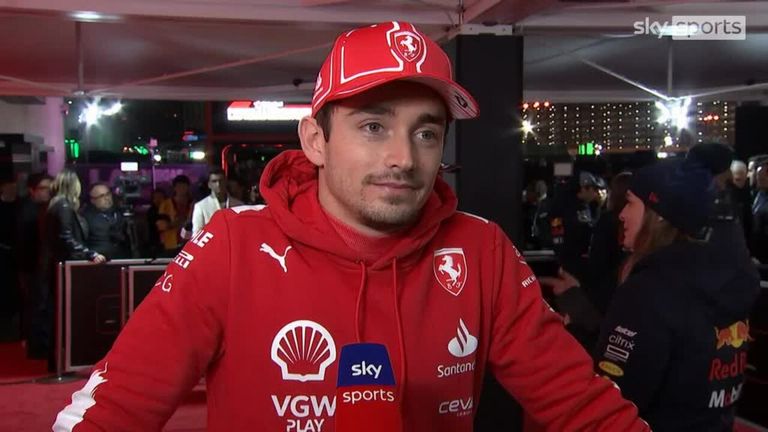 Charles Leclerc blames the safety car for his second-place finish at the Las Vegas Grand Prix and says that 'today should have been our day'.