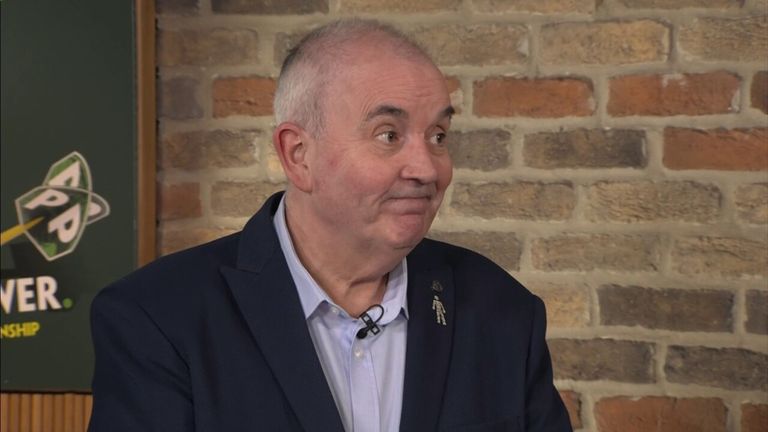 Phil Taylor says he has mixed feelings about retiring from darts.