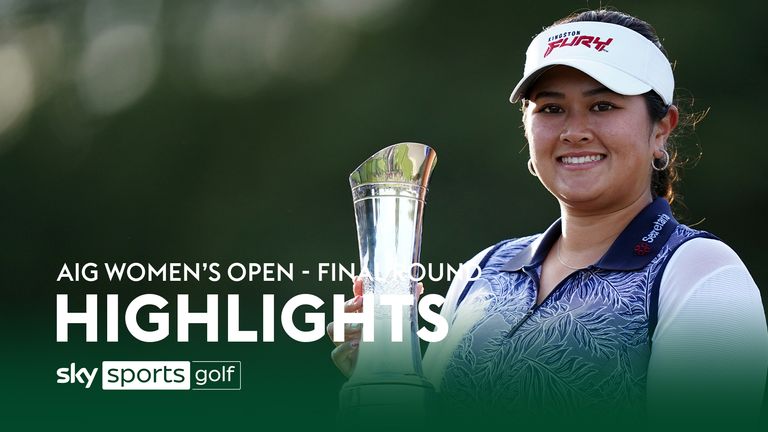 Highlights from the final round of the AIG Women's Open at Walton Heath as Lilia Vu claimed her second major title of the season