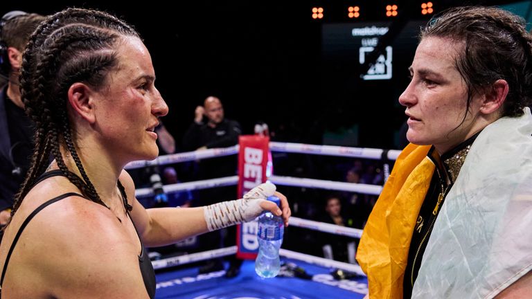 Chantelle Cameron put her undisputed super-lightweight championship on the line against Katie Taylor, the undisputed lightweight champion