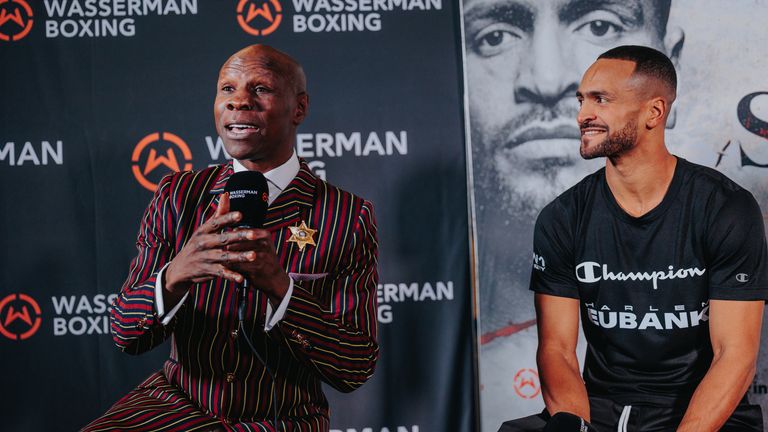 Chris Eubank is working with his nephew Harlem