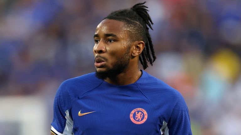 Christopher Nkunku of Chelsea during the pre-season friendly match between Chelsea FC and Borussia Dortmund