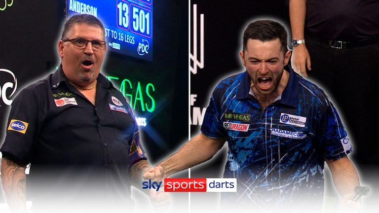 Humphries and Gary Anderson both showed their finishing power as they hit SEVEN ton-plus checkouts between them in a Grand Slam of Darts quarter-final epic