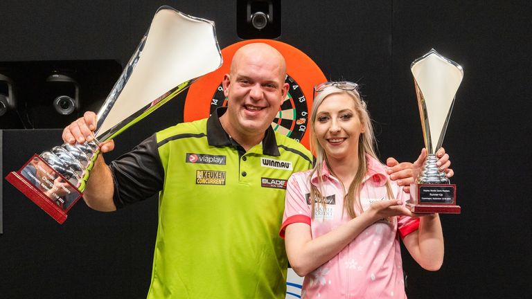 Sherrock lost to Van Gerwen in an historic final of the Nordic Masters in 2021