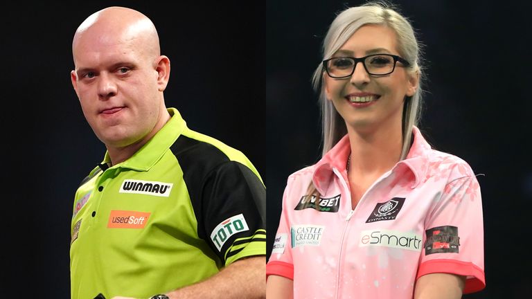 Fallon Sherrock will go up against Michael van Gerwen at the Grand Slam of Darts