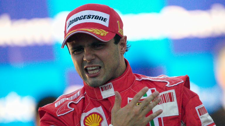 Felipe Massa lost the world championship on the final lap of the 2008 season