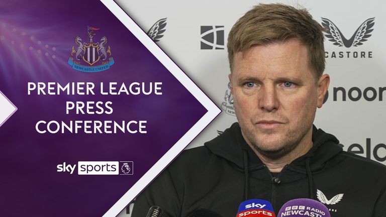 Eddie Howe speaks on Newcastle vote for Premier League loan deal.