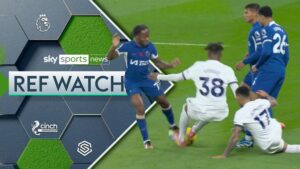 Read more about the article Ref Watch: Were Destiny Udogie and Cristian Romero’s early yellow cards the right decisions? | Video | Watch TV Show