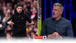 Read more about the article Jamie Carragher: This is why Arsenal can’t win the league | Video | Watch TV Show