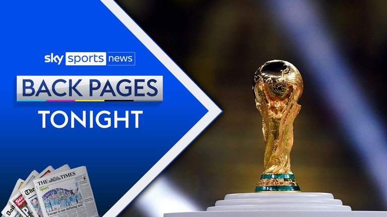 Back Pages Tonight Saudi Arabia World Cup bid